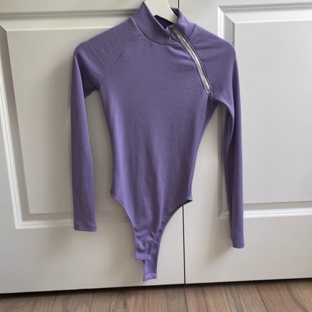 FashionNova lavender bodysuit